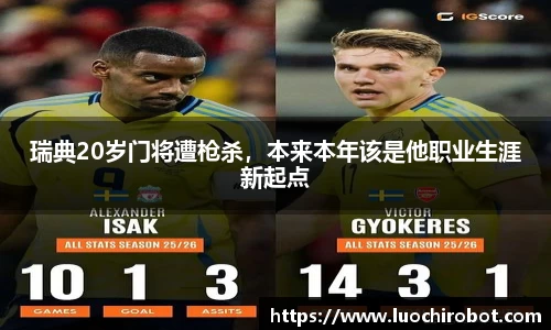 瑞典20岁门将遭枪杀，本来本年该是他职业生涯新起点